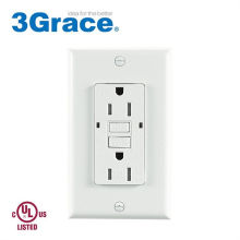 Duplex Smart Auto Test Auto GFCI Wall Socket Outlet